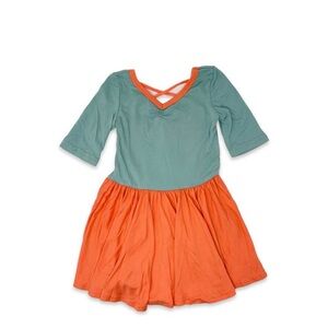 Blue Camellia Ballerina Dress
